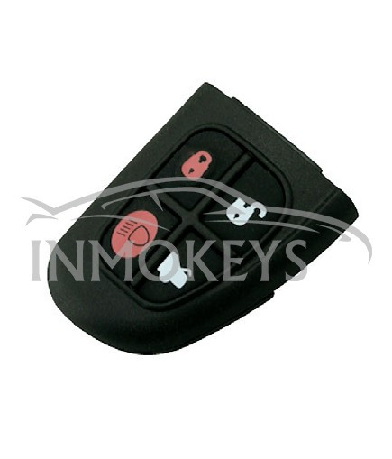 JA-CT01, CARCASA 4 BOTONES PARA ENCASTRE PLEGABLE